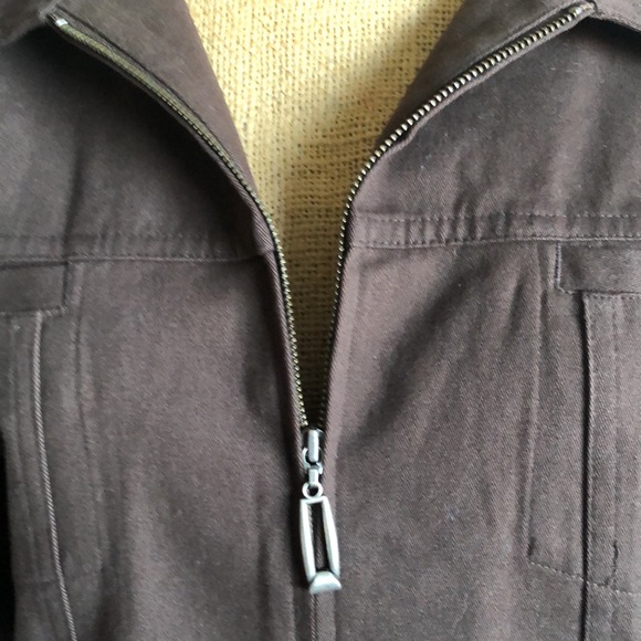 Brown Christopher & Banks Jacket XL - Picture 6 of 7